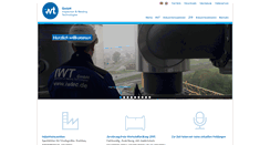 Desktop Screenshot of iwtec.de