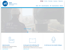 Tablet Screenshot of iwtec.de
